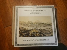 Wolfgang Amadeus Mozart - The Symphonies - Salzburg 1766-1772 Vinyl Record picture
