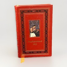 Muhammad Ali His Life and Times Easton Press Collector Editon SIGNED Leather picture