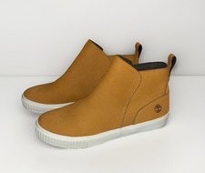 Timberland Women’s Skyla Bay Pull-On Ankle Boots Size 7 Wheat Nubuck Leather picture