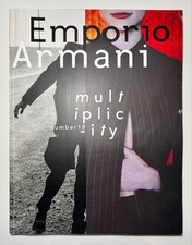 Emporio Armani Multiplicity No. 18 Magazine Softcover 1998 Fashion Clothing Wear picture