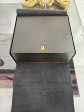 New Genuine Ferrari Carbon Fiber Cigar Humidor. RARE Collectible picture