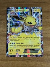 Jolteon EX 28/83 Holo EX Rare Generations Pokemon Lightly Played picture