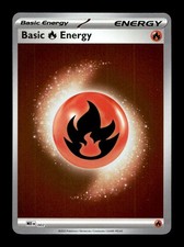 Basic Fire Energy 002 Common Mega Evolution Energies Pokemon Reverse Holo NM picture