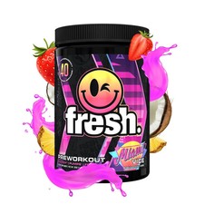 Fresh Supps, Pre-Workout, 40 Serving (Miami Vice, Peach, Juicy Melon) picture