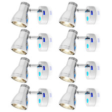 1-8PCS 12V LED Reading Light Wall Mount USB Interior Bedside Book Lamp for Boat picture