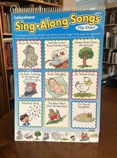 Lakeshore Sing-Along Songs Flip Chart LM819  XL  18