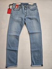 TRAMAROSSA MICHELANGELO REGULAR FIT 5 POCKET STRETCH MEN'S BLUE JEANS SIZE 33 picture