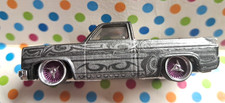 CUSTOM WHEELS ALLOY 1/64 FITS ON 83 SILVERADO LOWRIDERS Lilac not Included Truck picture