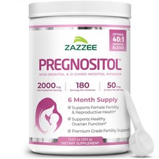 Zazzee PREGNOSITOL Powder, 6 Month Supply, 180 Servings, Myo-Inositol & D-Chiro picture