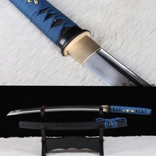 9260 Spring Steel Wakizashi Japanese Samurai Functional Sword Full Tang picture
