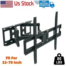 Full Motion Dual Articulating Arms TV Wall Mount Bracket fits to 32”-70” inch TV picture