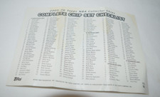 2005-06 TOPPS NBA COLLECTOR CHIP - COMPLETE CHIP SET CHECKLIST picture