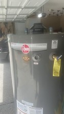 Rheem Classic Plus Professional Gas Storage Tank Water Heater Vented Gray picture