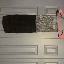 Gray and black pencil dress. Size Small B9 picture