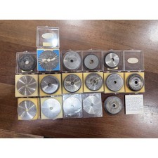 Vintage Micro-Dial Key Cutting Machine Cutter Wheels Lot Jensen Lockcraft Sagar picture