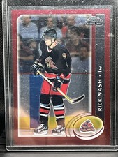2002-03 Topps Chrome Rick Nash #175 RC Rookie Columbus Blue Jackets NHL picture