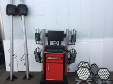 John Bean EEWA550A Wheel Aligner System w/HP Compaq 6005 4x targets 128‑624‑2 picture