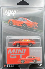 CHASE MGT Porsche 911 Carrera RS 2.7 Tangerine w/ Black Livery MGT01142 1/64 picture