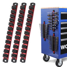WORKPRO Magnetic Screwdriver Organizer&Wrench Organizer (Tools not Included) NEW picture