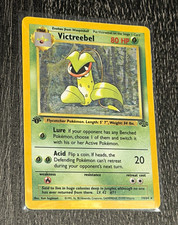 Wizards of the Coast Pokemon TCG Victreebel 14/64 Jungle Holo Rare 1999 picture