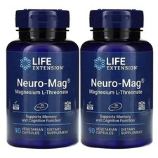 2 PACK Neuro - Mag Magnesium L - Threonate from 2000 mg Magtein - Life Extension picture
