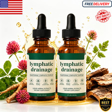Lymphatic Drainage Drops Herbal Liquid Lymph Support Wellness Tincture 59ml picture