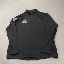 Northwestern Wildcats Jacket Mens Large Under Armour 1/4 Zip B1G Bowl TEAM ISSUE picture