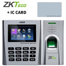 ZKTeco U260 Biometric Fingerprint Access Control Attendance Time Clock+ IC Card picture
