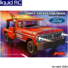 Moebius Models 2598 1/25 1972 Ford F-350 Wrecker 4x4 High Side Plastic Model Kit picture