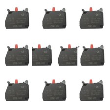 10PCS ZBE-102 Single contact block silver alloy screw clamp terminal 1NC ZBE102 picture