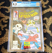 Marvel Spectacular Spider-Man #143 CGC 9.2 (1988) Punisher Death in Dallas picture