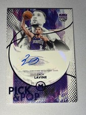 Zach Lavine 2025 Topps Motif #PPA-ZL Pick & Pop Auto /39 picture