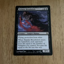 Malakir Bloodwitch LP Zendikar MTG Magic the Gathering nonfoil picture