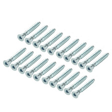 25Pcs Confirmat Screws M7 x 50mm Hex Socket Drive Furniture Connector Fastener picture