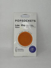 PopSockets Low-Pro Grip for MagSafe Ultra-Thin Magnetic Phone Grip Stand Orange picture