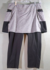 Athleta Women’s Large 2 in 1 Skapri Workout Sports Yoga picture