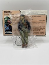 1985 GI JOE HEAVY METAL v1 FACTORY SEALED AUTHENTIC MIC WITH UNCUT FILE CARD picture