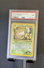 2000 Pokemon Gym Challenge #9 Koga's Beedrill Holo PSA 9 MINT picture