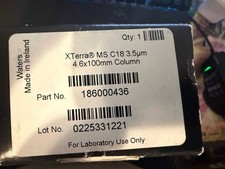 Waters 186000436 4.6 X 100mm Column Xterra MS C18 3.5µM New picture