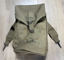 Vintage WW2 era US Army Military General Purpose Canvas Bag Pouch Boyt 1943 picture