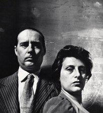 1948/60 Vintage IRVING PENN Roberto Rossellini e Anna Magnani Italian Photo Art picture
