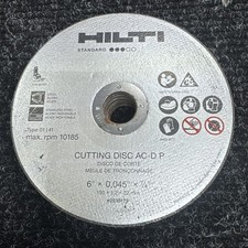 Hilti AC-D P 6” x .045” x 7/8” Premium Metal Cutting Discs (13Pack) picture