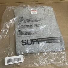 Brand New Gray Men’s Supreme Motion Tshirt Size Medium Ss23 picture