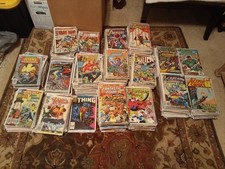 Huge Comic Book Collection Lot Of 698 70s & 80s Marvel/DC Issues picture