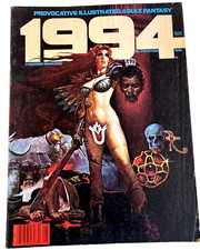 1994 #14 WARREN MAGAZINE - 1980 - HOT BABE HORROR COVER - WOMB WITH A VIEW picture