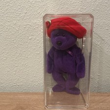 TY Original Beanie Baby Ruby the Bear Museum Quality SEALED picture