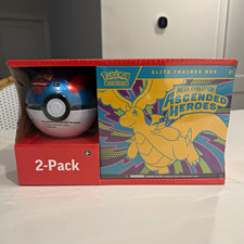 Pokemon TCG Sam’s Club Ascended Heroes Elite Trainer Box ETB w/Pokeball - Sealed picture