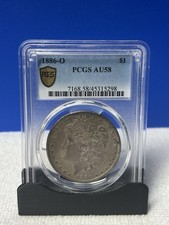 1886-O $1 Morgan Silver Dollar, PCGS AU58 SEMI-KEY DATE picture