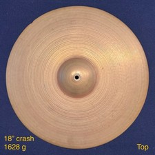1950s Zildjian Avedis 18in Crash Cymbal - Hollow Block Stamp 1628g picture