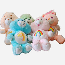 Kenner Vintage 1983 Care Bears Plushes Lot of 5. picture